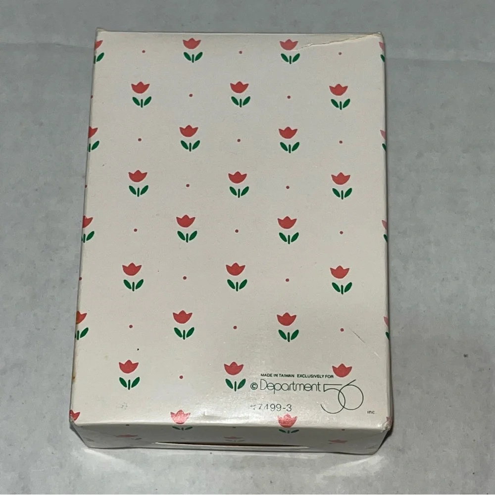 Department 56 Easter 1992 Snowbaby Rabbit in‎ Box